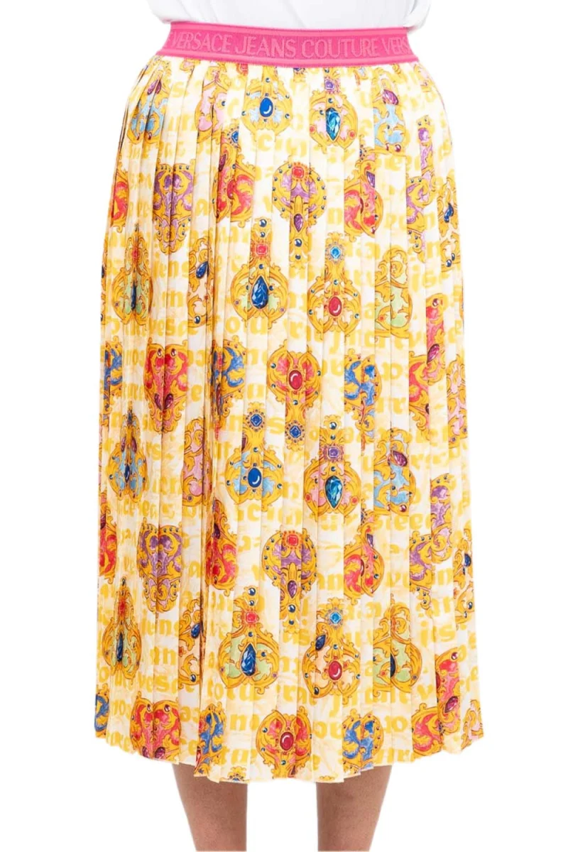 Пола 76Dp805 Plisse Tape 76HAE805NS454 g03 white/gold