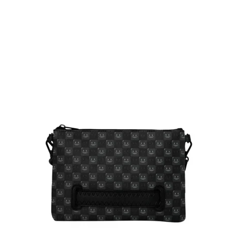 Чанта през рамо SHARKS IN PARIS WTF BUBBLY BLACK CHECK SPRAYGROUND — снимка 8