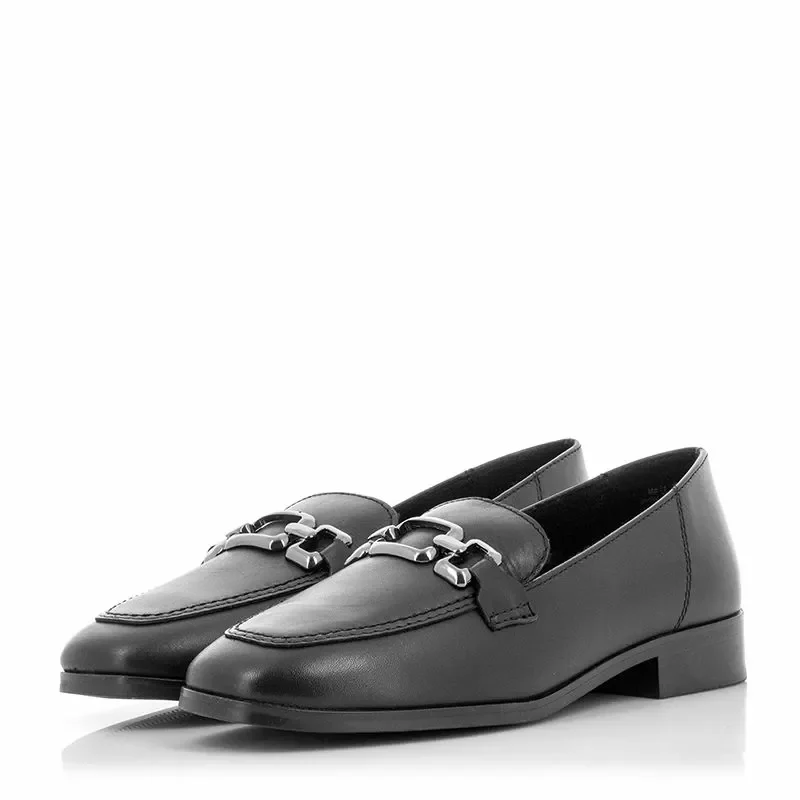 Дамски Лоуфър TAMARIS – 1-1-24213-21 BLACK LEATHER — снимка 3
