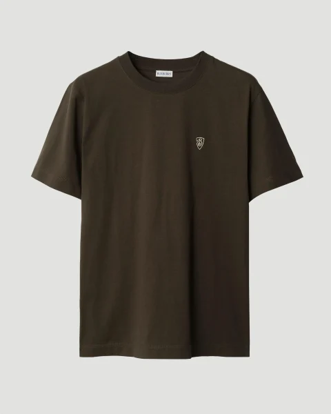 B-Shield Logo T-Shirt in Shadow