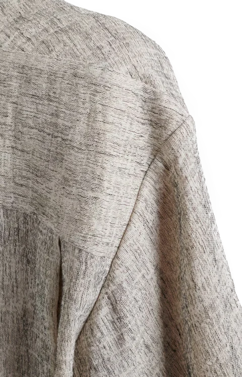 Hamza Linen and Silk Top — снимка 2
