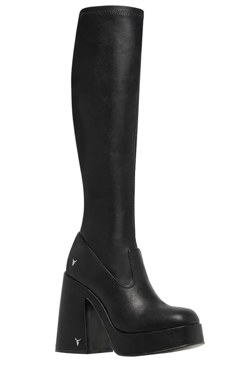 Ботуши Highkey 0112000752 black — снимка 2