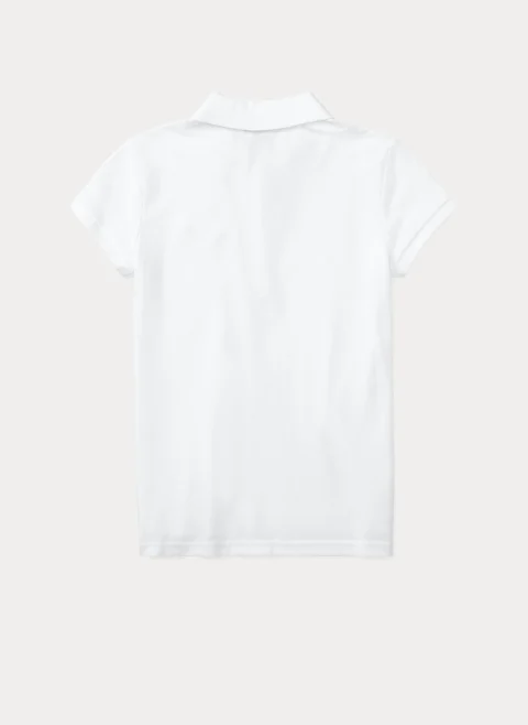 Полошърт с бродерия Ralph Lauren Kids 7-14 — снимка 5