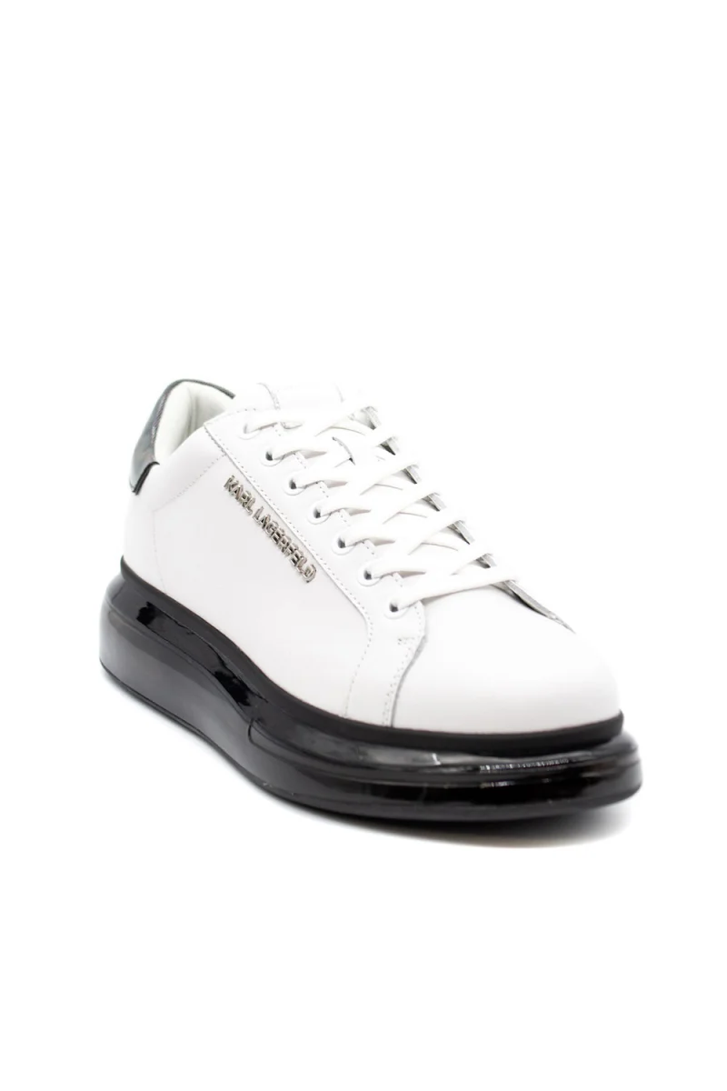 Sneakers Kapri Kushion Lo Lace Lthr KL52625 010-white lthr w/black — снимка 2