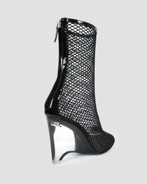 La Cage Wedge Ankle Boots — снимка 2