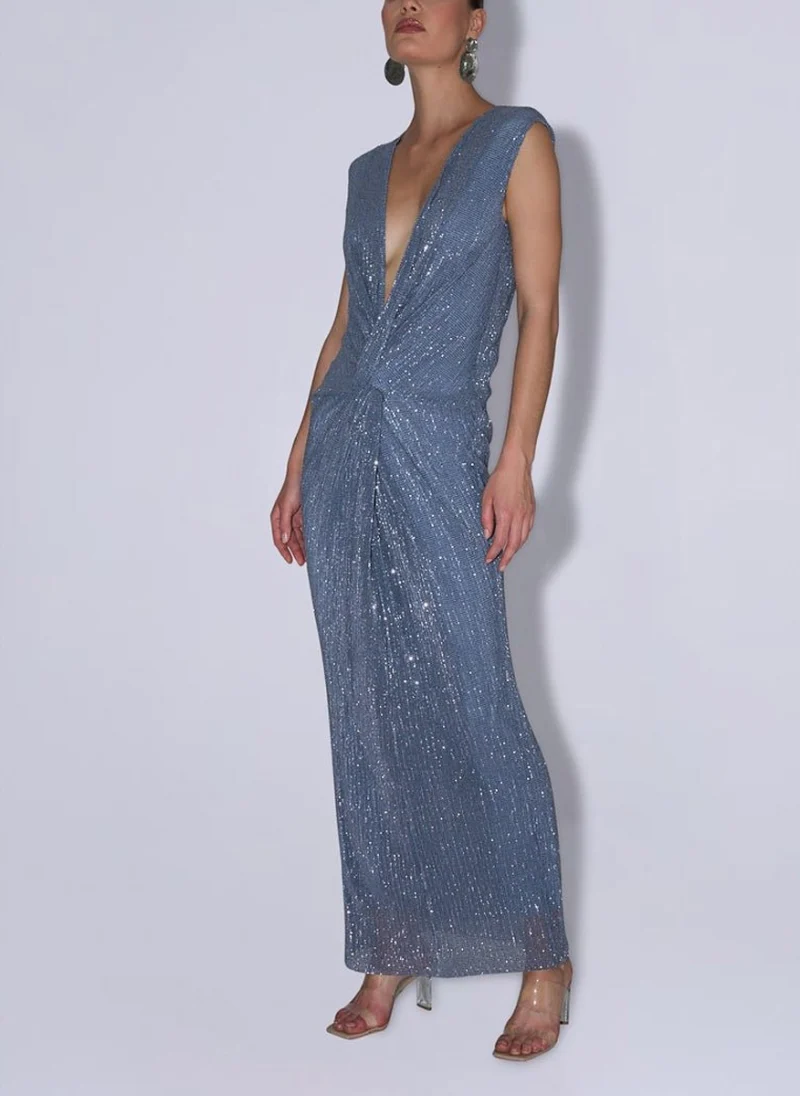 L'idee Woman 'Cirque' sequin dress — снимка 4