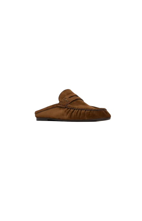Le Loafer Mules in Suede — снимка 2