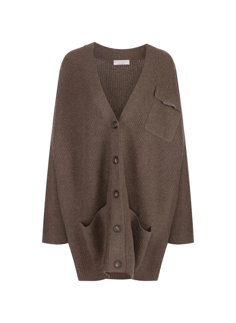 Жилетка от кашмир с монили Brunello Cucinelli — снимка 4