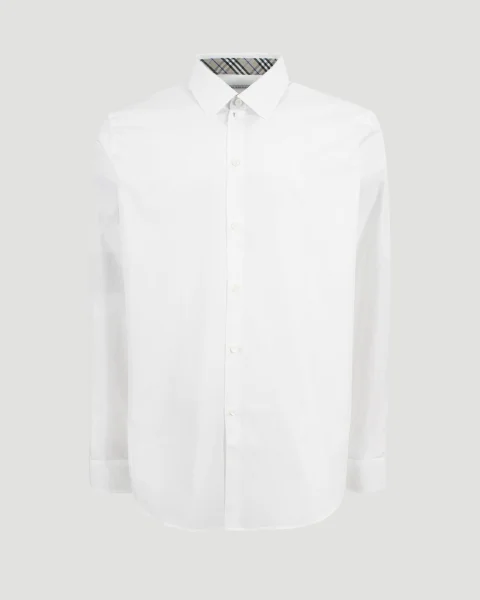 Classic Cotton Shirt in White