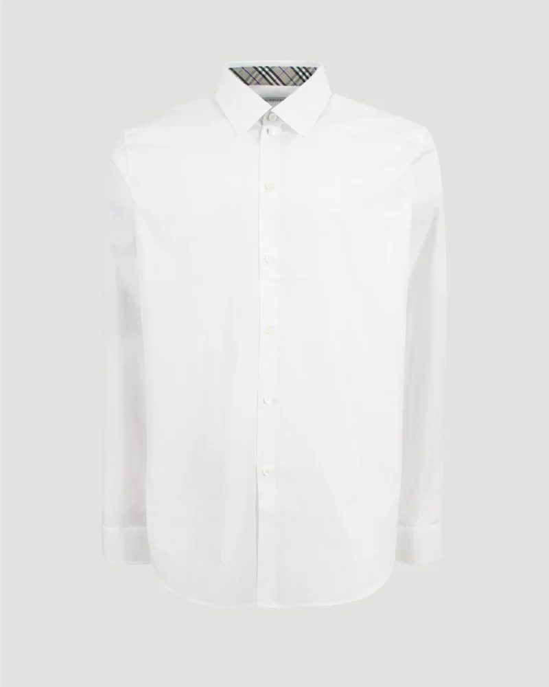 Classic Cotton Shirt in White