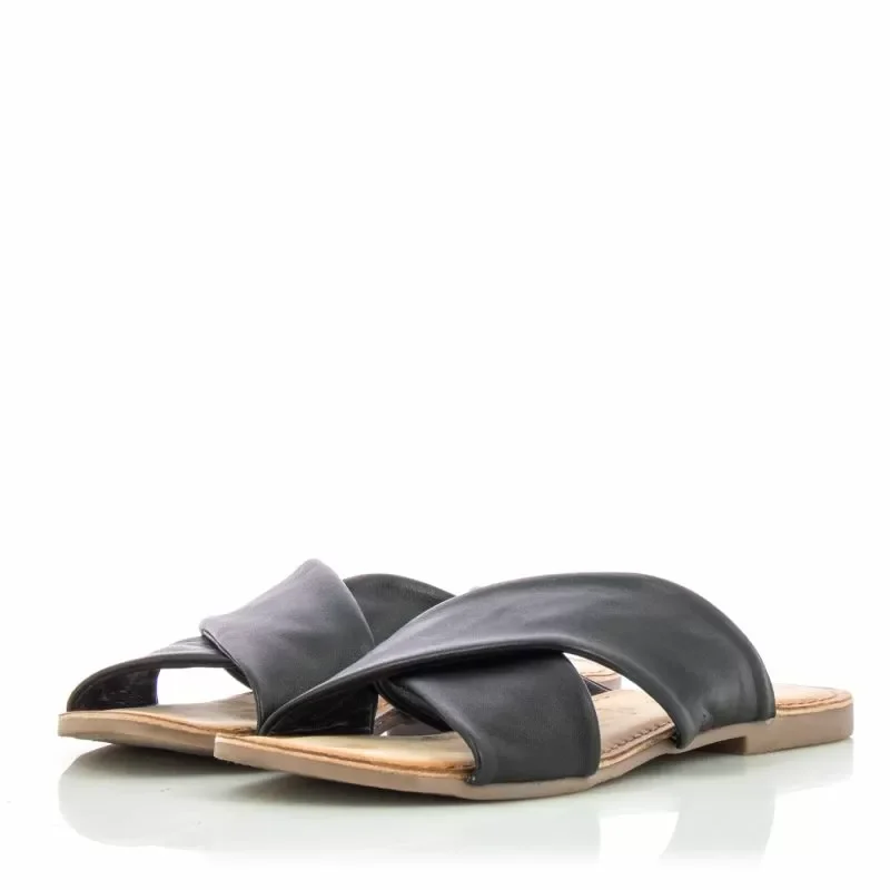 Дамски Равни Чехли GIOS EPPO – 73803-black — снимка 3
