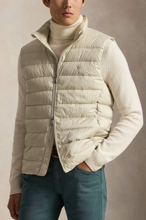 Яке Matte Perpetual-Vest 710B20425004 101 natural — снимка 2