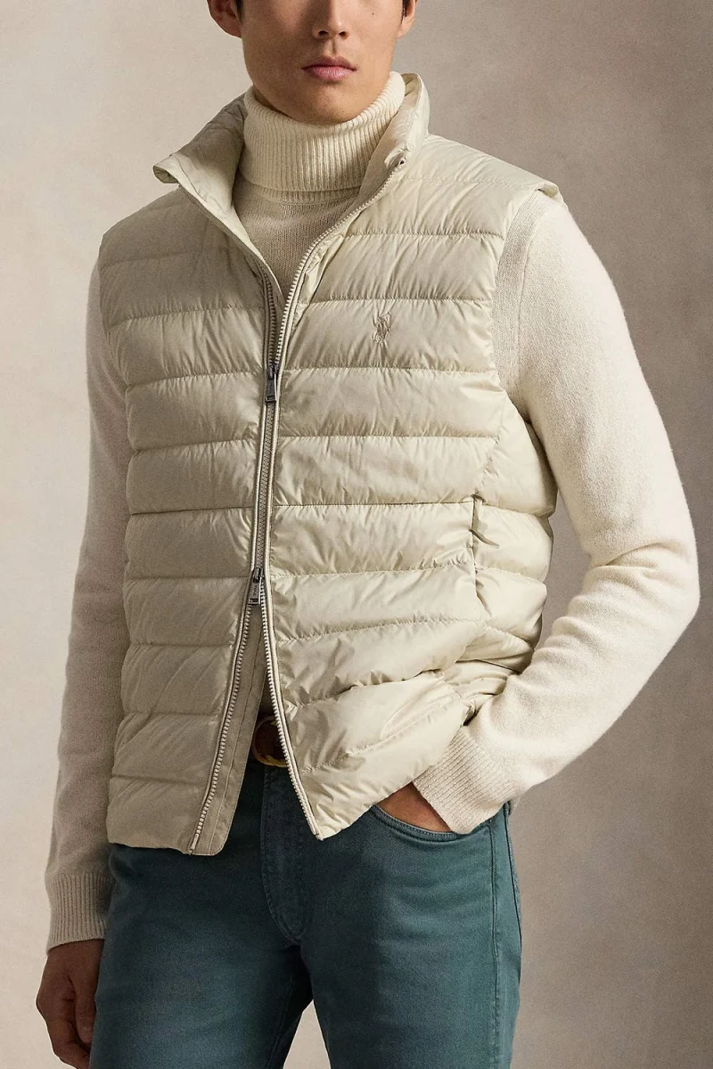 Яке Matte Perpetual-Vest 710B20425004 101 natural — снимка 2