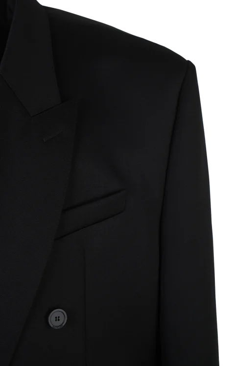 Black Wool Blazer — снимка 2