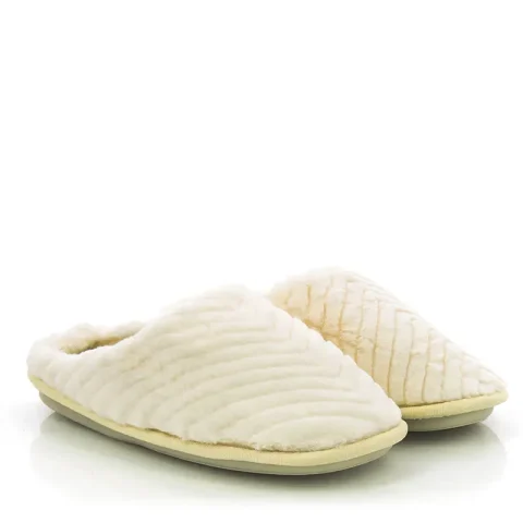Дамски Домашни Чехли TWIGY – YY0071 JALE BEIGE — снимка 3