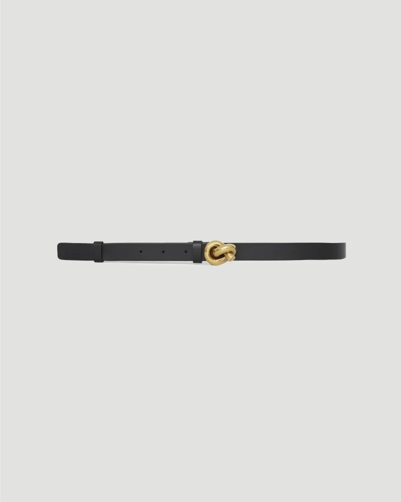 Black Leather Belt