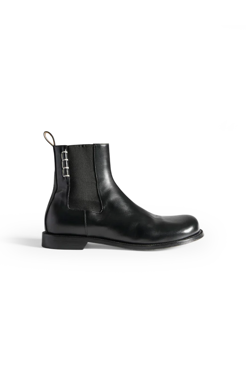 Chelsea Loafer Boots in Black