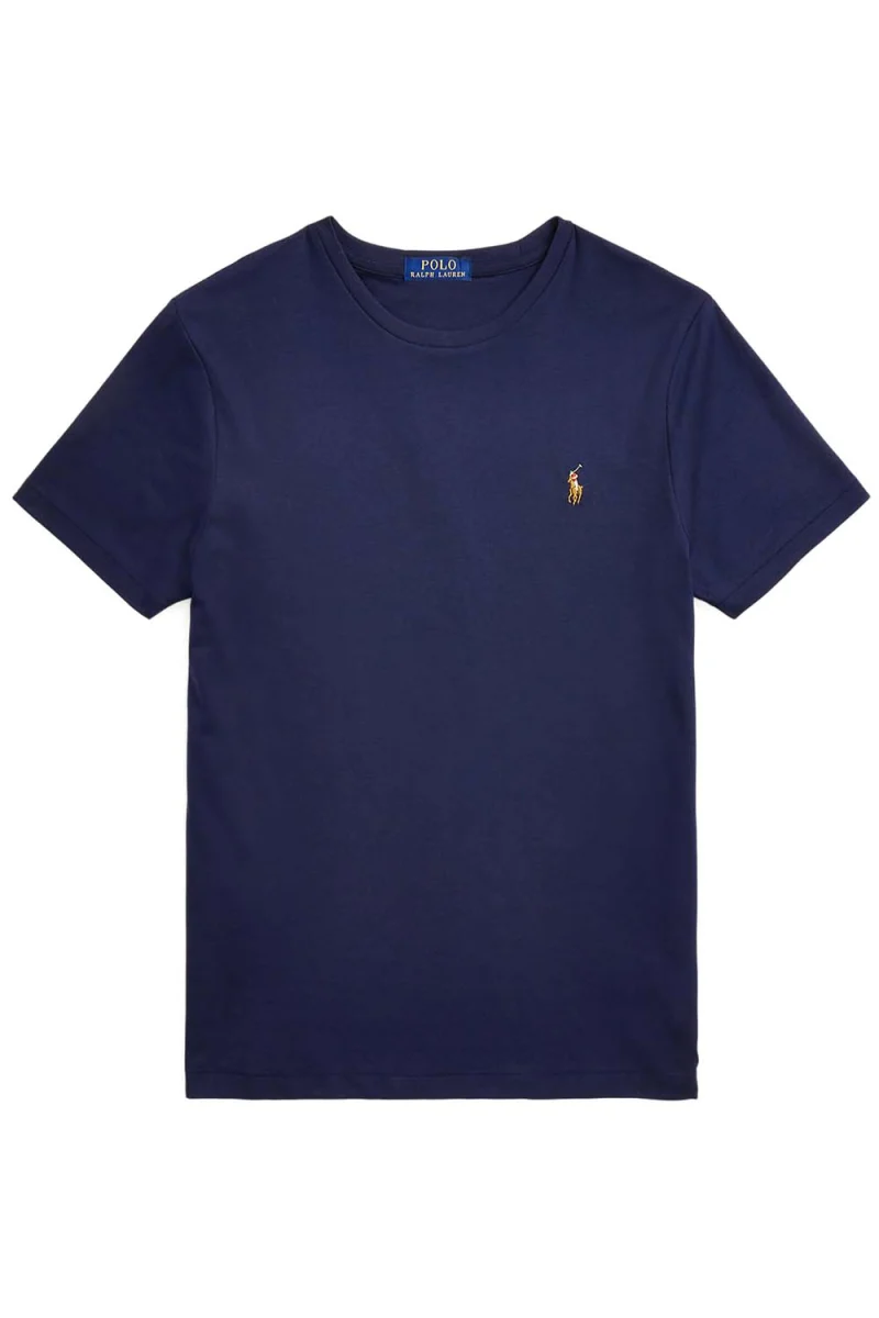 T-Shirt Pima Polo-Ssl 710740727003 410 navy