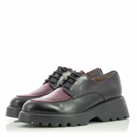 Дамски Ежедневни WONDERS – C-7201 PORTOBELLO NEGRO/VINO — снимка 3