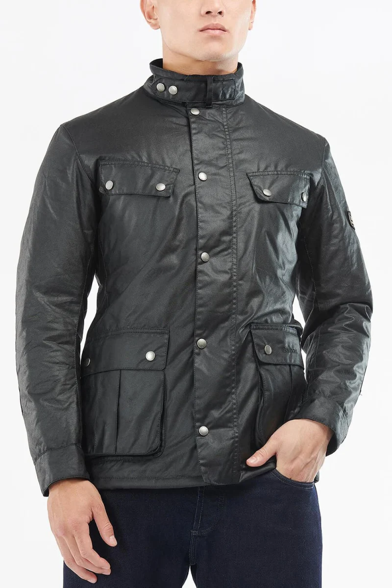Яке Tourer Duke Wax MWX2140 bk11 black — снимка 2