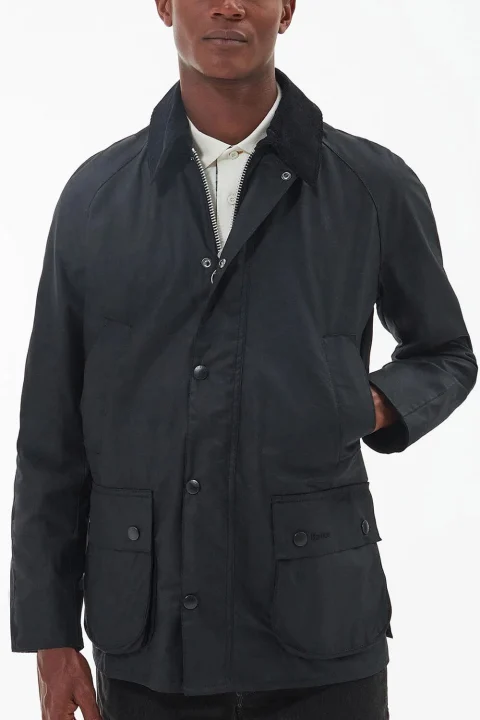 Яке Ashby Wax MWX0339 bk72 black — снимка 2