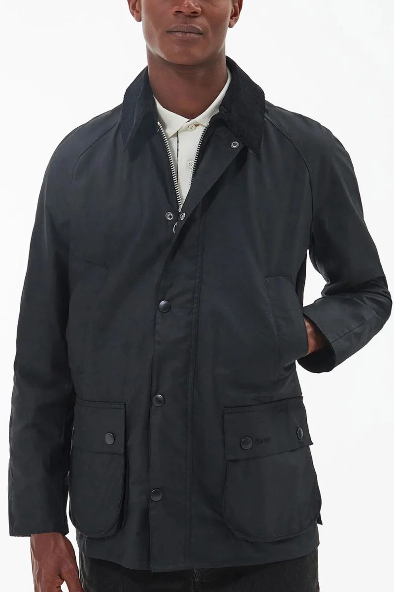 Яке Ashby Wax MWX0339 bk72 black — снимка 2