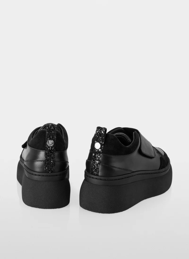 Кецове с детайли от велур 'Modern trainers' Marc Cain Sports — снимка 3
