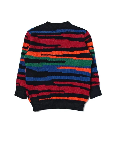 Пуловер от вълна и мохер Missoni Kids — снимка 6