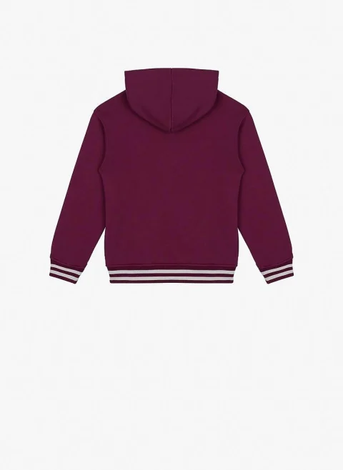 Суитшърт с раиран мотив Moschino Kids — снимка 2