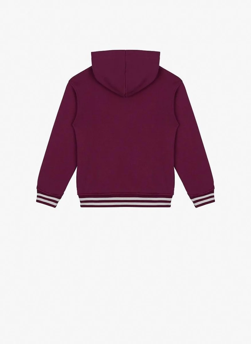 Суитшърт с раиран мотив Moschino Kids — снимка 2