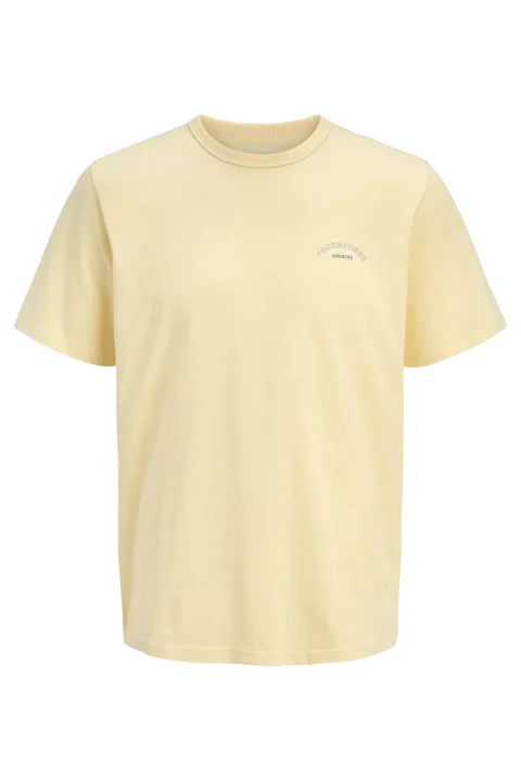 T-Shirt Jjcollege Logo Ss Crew Neck 12288105 13-0822 TCX sunlight