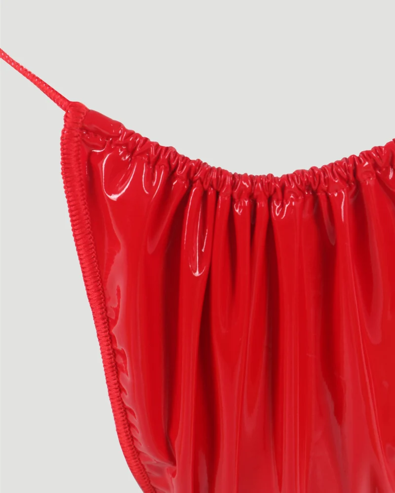 Latex Microkini in Red — снимка 7