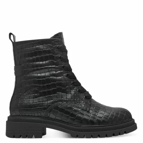 Дамски Кубинки TAMARIS – 1-25208-43-028 BLACK CROCO