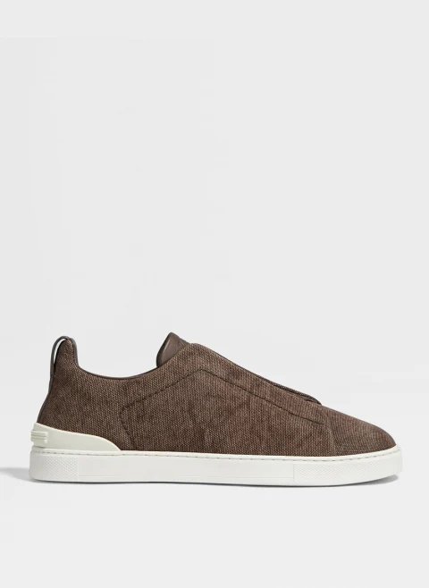 Кецове с лен 'Triple Stitch™' Zegna
