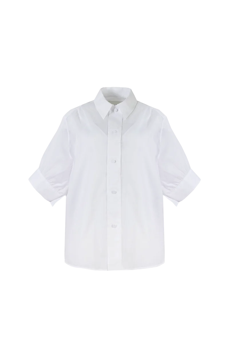 White Loose-Fit Shirt
