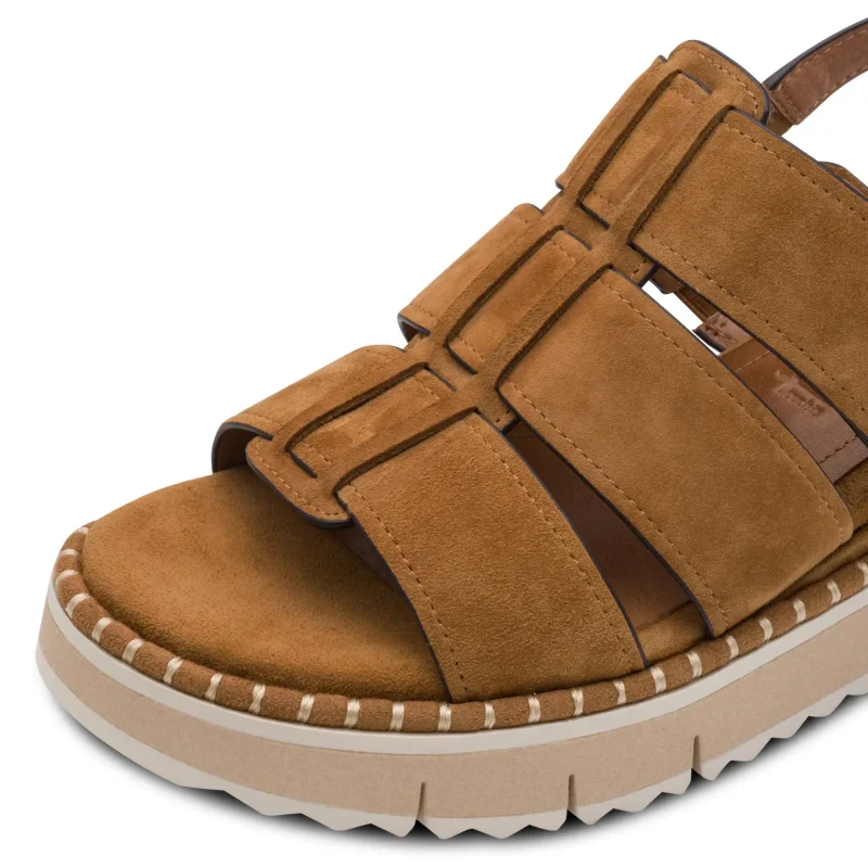 Дамски Сандали На Платформа TAMARIS – 1-28243-46-305 COGNAC — снимка 4