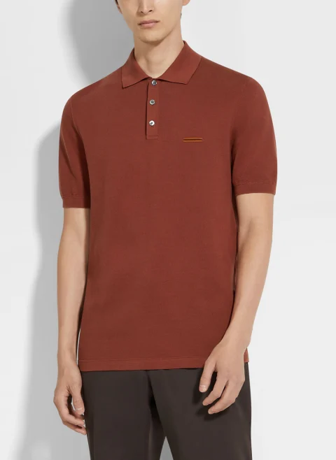 Класически полошърт Zegna — снимка 2