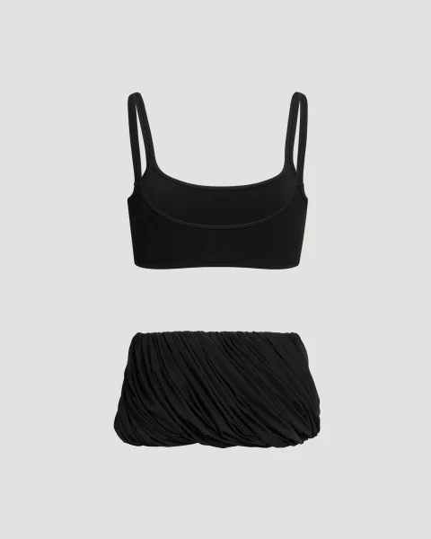 Sculpting Jersey Twisted Bikini Set — снимка 2