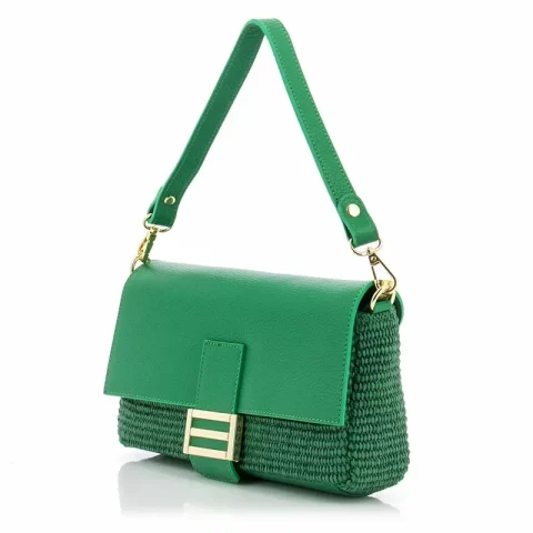Класически Чанти DONNA ITALIANA – PA0624002 GREEN — снимка 2