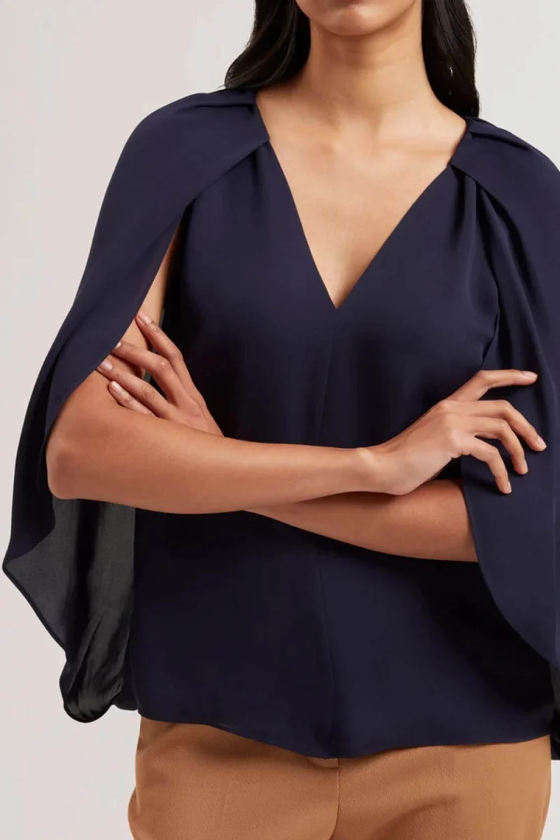 Top Evros Long Sleeve 278256 navy — снимка 2