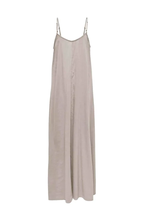Рокля Onlaris Life Strap Maxi Cc 15337951 14-0002 TCX pumice stone — снимка 2