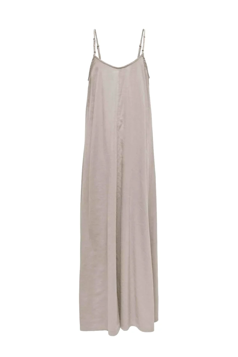 Рокля Onlaris Life Strap Maxi Cc 15337951 14-0002 TCX pumice stone — снимка 2