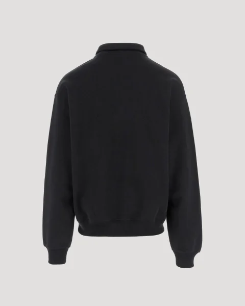 Gros Grain Sweatshirt in Black — снимка 3