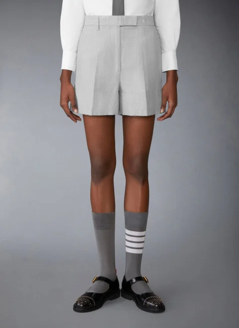Къс панталон с фино райе Thom Browne — снимка 1