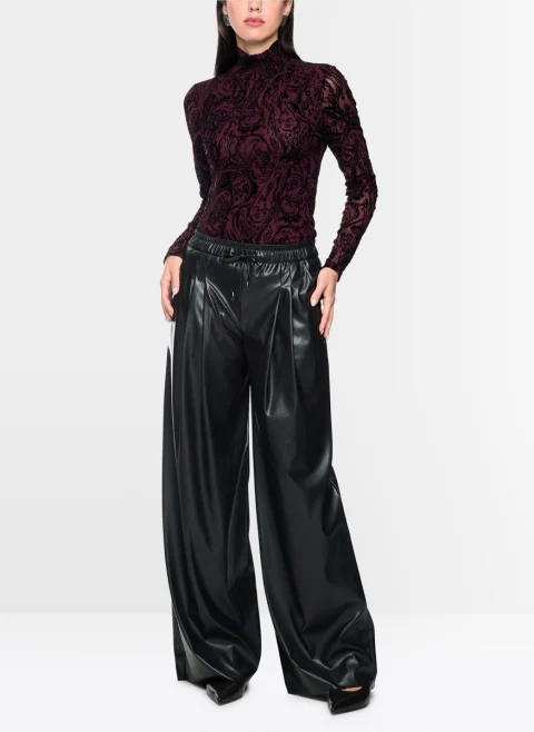 Блуза с кадифени детайли Marc Cain Collections — снимка 2