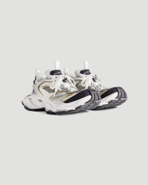 Women's Cargo Sneaker in White and Grey — снимка 2