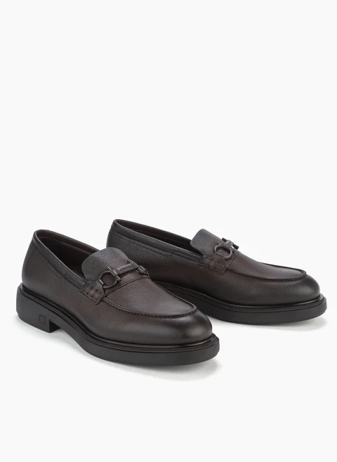 Мокасини с орнамент 'Gancini' Ferragamo — снимка 2
