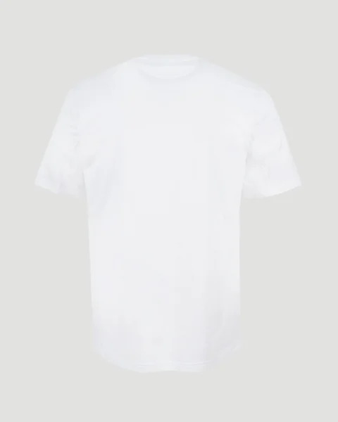 Cotton T-Shirt in White — снимка 2