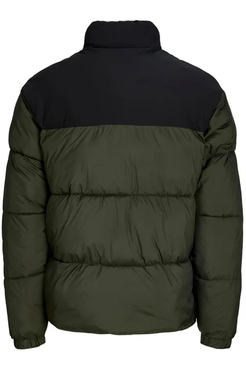 Яке Jjraze Collar Stand Puffer 12299096 19-0509 TCX rosin — снимка 2