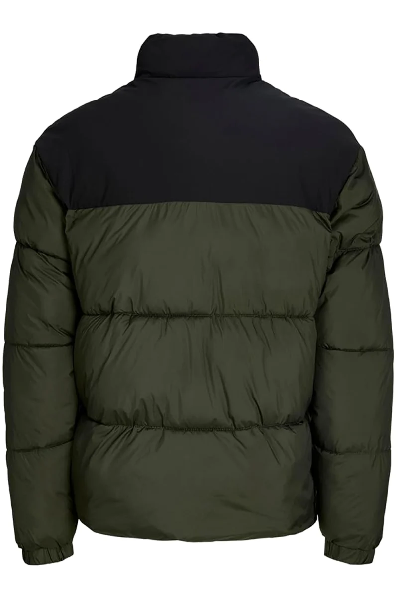 Яке Jjraze Collar Stand Puffer 12299096 19-0509 TCX rosin — снимка 2